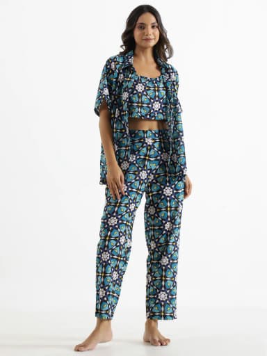 Women Pure Cotton Night Suit